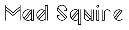 Mad Squire font